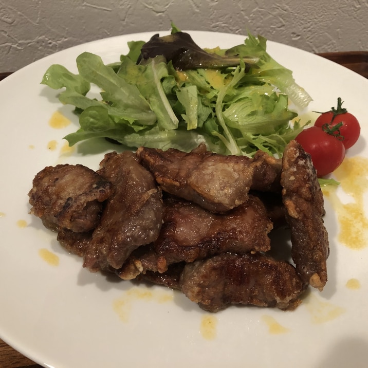疲労回復レシピ【クジラの竜田揚げ】の作り方!